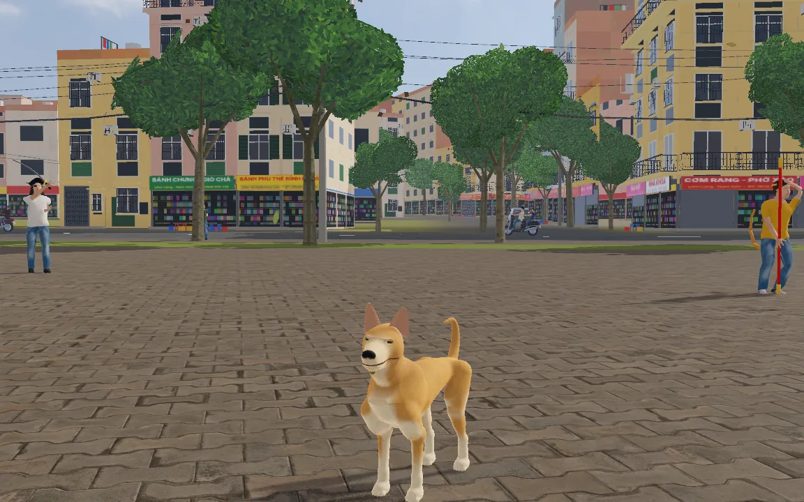 Chó Cỏ trong game Một Ngày Làm Chó